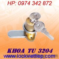KHÓA VIỆT - TIỆP TỦ GỖ - SẮT 3204