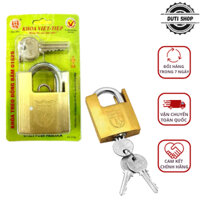 Khóa Việt Tiệp VT0162P, 01525 – Ổ khóa treo đồng bấm chống cắt, bảo vệ an toàn