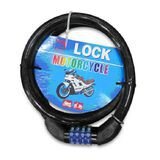 Khóa xe máy dây mật mã cao cấp cỡ nhỏ