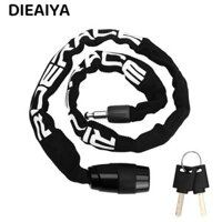 Khóa xích xe đạp DIAIYA, Khóa xe đạp leo núi chống trộm 95cm, bền bỉ với 2 phím Khóa móc chìa khóa xe đạp chống mài mòn an ninh cao cho xe tay ga Xe đạp điện