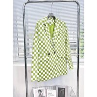 Khoác Blazer Caro Xanh Lá