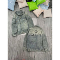 khoác bò gucci cá tính cho nữ