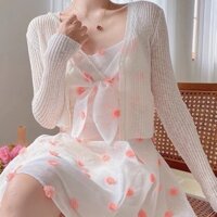 Khoác Cardigan Mỏng Nhẹ Dễ Phối Đồ
