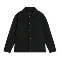 Khoác dạ   cao cấp dành cho nam vải dạ ép loại 1 Menswear Jacket áo trần bông Nhung