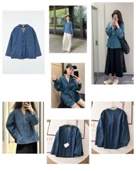 Khoác Denim Cos Oversize Dư Xịn 14632