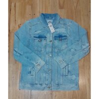 Khoác Jean size S - thương hiệu Hollister