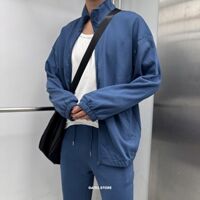 Khoác MQ nỉ zip 131 - Navy