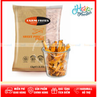 Khoai Lang Ngọt Farm Frites Cắt Sợi 2kg Đông Lạnh – Sweet Potato Dried Frozen