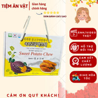 Khoai lang sấy dẻo thơm dẻo Hàn Quốc hộp 1kg