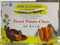 Khoai sấy dẻo Hàn Quốc (1 kg/1 hộp) – hộp