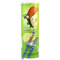 Khoai tây chiên Angry Birds kem chua hành lon 160g