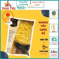 Khoai Tây Chiên Cọng Bỉ Gói 1kg, Khoai Tây Bỉ Chiên Giòn Lắc Phô Mai, Vệ Sinh AN Toàn Thực Phẩm [Ship Hỏa Tốc 1h]