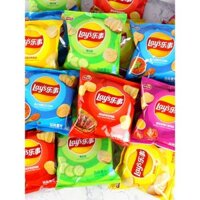 Khoai tây chiên Lay's hương vị gốc gói nhỏ hương dưa chuột đồ ăn nhẹ văn phòng đồ ăn giải trí gói quà tặng