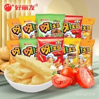 Khoai tây chiên Orion hương cà chua, hương mật ong, hương gà nướng, đồ ăn nhẹ, đồ ăn hoài niệm thời thơ ấu