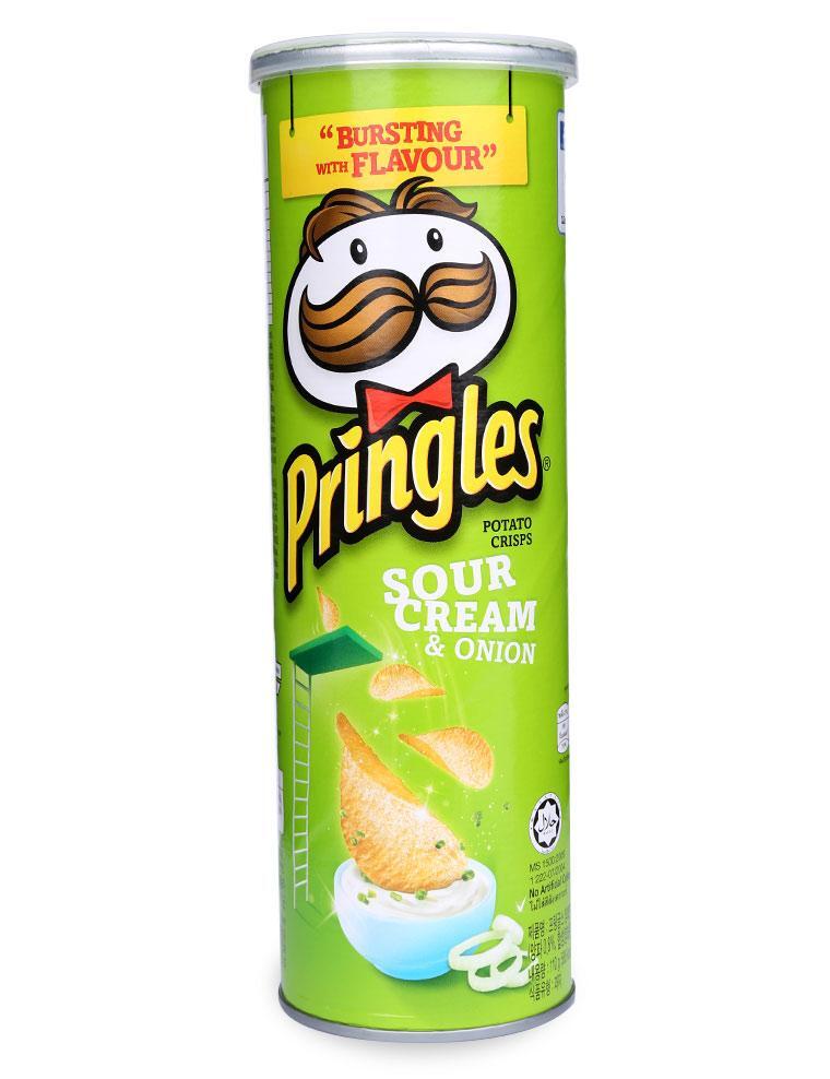 Khoai tây chiên Pringles Sour Cream & Onion 110g