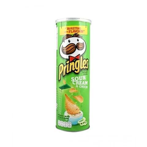 Khoai tây chiên Pringles Sour Cream & Onion 110g