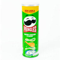 Khoai tây chiên Pringles vị kem và hành 107g