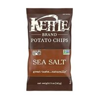 Khoai Tây Chiên Vị Muối Biển, Potato Chips, Sea Salt, 5 oz (141g) - KETTLE BRAND