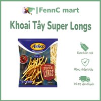 Khoai tây cọng đông lạnh Super Longs Aviko 9mm 7mm túi 2.5KG nhập khẩu Bỉ ship trong 2h FENNC