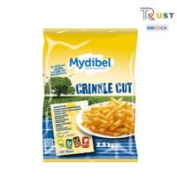 Khoai tây đông lạnh cắt răng cưa hiệu Mydibel 2.5kg  Frozen Crinkle Cut Potatoes, Mydibel Brand, 2.5kg