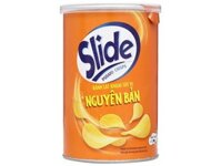 Khoai tây lát Slide Potato Original vị tự nhiên 65g/ lon