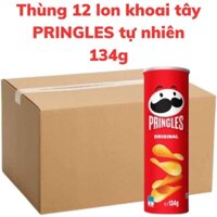 Khoai tây lon PRINGLES vị tự nhiên lon 134g