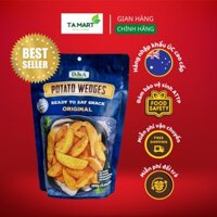 Khoai tây sấy vị truyền thống ăn liền DJ&A 100g - Thích hợp ăn chay- DJ&A Original Potato Wedges