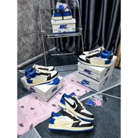 [Khoaisneaker] Giày thể thao cổ thấp màu xanh Fragment X TV cao cấp