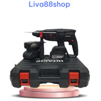 Khoan bê tông pin Hitachi động cơ không chổi than - Máy khoan đục bê tông chạy pin 118V