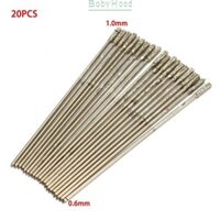 Khoan chính xác với mũi khoan Mini 1mm cho gói làm việc trang sức 20 chiếc
