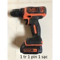 Khoan pin Black Decker