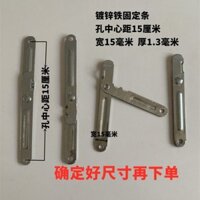 Khoảng cách lỗ 15cm Dải gia cố sắt mạ kẽm X-Type Giá treo quần áo Phụ kiện cố định gấp gọn Phần cứng giá trưng bày Bản lề mẫu mới U6YY