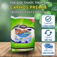 Khoáng chất CAPHOS-PREMIX cân bằng khoáng chất, hỗ trợ điều trị bệnh cong thân, đục cơ, trắng lưng bao 10kg