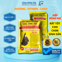 KHOÁNG TỔNG HỢP, KHOÁNG HIỆP ĐỒNG NAI, KHOÁNG VITAMIN CANXI BỔ SUNG VITAMIN RẤT TỐT CHO CHIM SINH SẢN