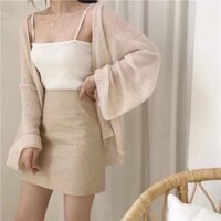 Khoát Len Cardigan Mỏng QC