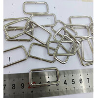 Khoen chữ nhật Bằng sắt Bán sỉ - Size 2cm 2.5cm 3cm 4cm 5cm - Phụ kiện túi xách, balo, phụ liệu may Bịch 0.5kg / 1kg