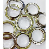 Khoen mắt cáo ore 40mm (4cm) Bằng thau không gỉ Màu bạc Khuy lớn bấm bạt xe,bạt HDPE rèm cửa Bịch 10 cái Có long đền
