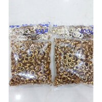Khoen ore 10mm Khoen mắt cáo 10ly Bằng Thau không gỉ(mỏng) Màu Bạc Vàng Đồng Khuy mắt cáo Bấm Vải Phụ liệu may mặc
