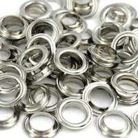 Khoen ore mắt cáo 20mm Bằng thau không gỉ (dày) Màu bạc Khuy mắt cáo bấm vải Phụ liệu may mặc túi xách