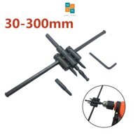 Khoét lỗ tròn 30-300mm trên gỗ, thạch cao, nhựa mica - Mui khoan khoet lo tron