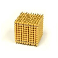KHỐI 1000 HẠT CƯỜM VÀNG MONTESSORI