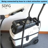 Khối chà nhám tay SDFG, Tấm mài tay vuông vòng móc 125 / 200 / 400mm, Máy chà nhám cầm tay mài Bộ sưu tập bụi chân không Tấm chà nhám Tấm đánh bóng bằng nhựa Đánh bóng gỗ