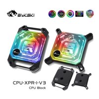 Khối CPU Bykski Sử dụng cho INTEL LGA115X 1200 1700 2011 / AMD Ryzen 3 / 5 / 7 X470 X570 Bộ tản nhiệt làm mát nước CPU-XPR-CU-I / M-V3