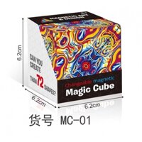 Khối Cube Từ Tính 3D Đồ Chơi Rèn Luyện Trí Não Cho Trẻ Em Và Người Lớn