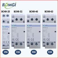 Khởi động từ 1 pha BOMGI BCH8-25 BCH8-32 BCH8-40 BCH8-63 BCH8-100A/ 220V - HKS contactor