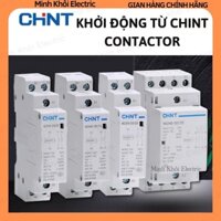 Khởi Động Từ 1 Pha Chint NCH8 220V công tắc tơ contactor