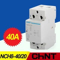 Khởi động từ 1 pha công suất lớn CHINT NCH8 40A/220V (Trắng)