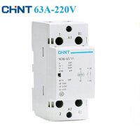 Khởi động từ 220v 63A CHINT-NHẬP KHẨU CHÍNH HÃNG contactor khoi dong tu 1 pha