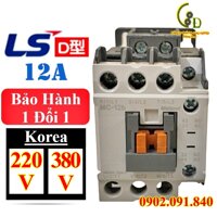 Khởi động từ 3 pha 12A LS 220V/AC 380V/AC, contactor 3P coil 220V 380V 1NO 1NC series MC-12b
