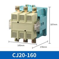 Khởi động từ 3 pha công suất tải lớn - Contactor CJ20, CJ40 100A, 160A, 200A, 250A 220V